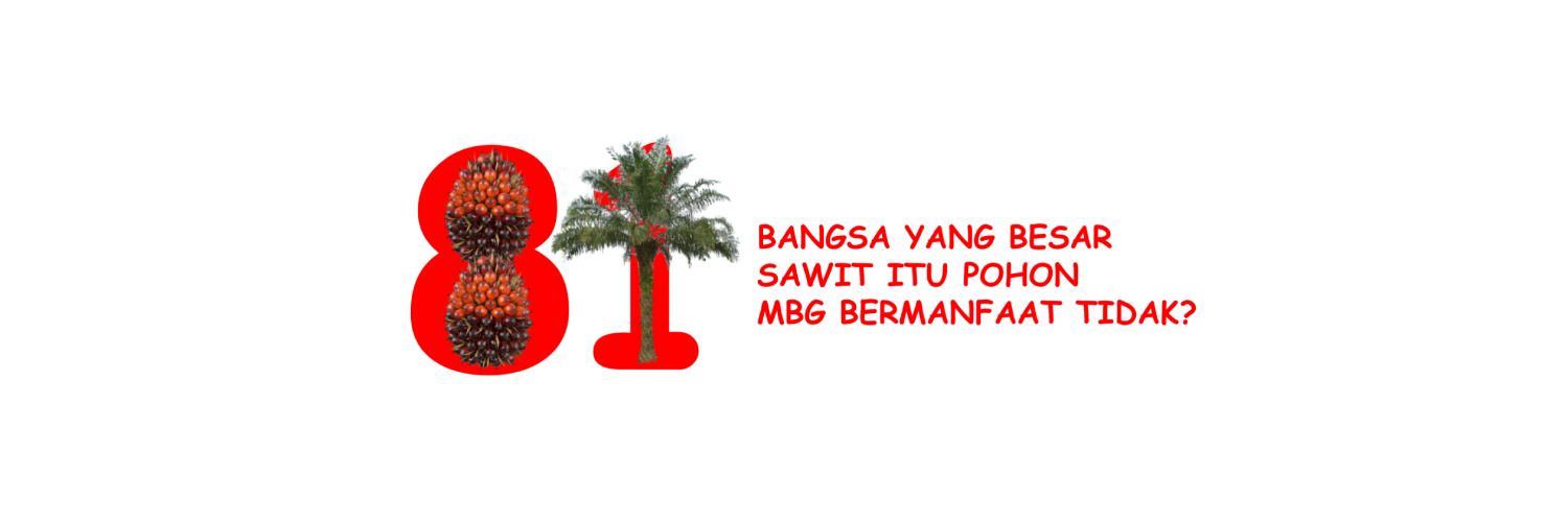 Twitter Cover — Merah di atas Putih